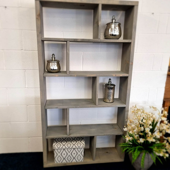 Rustic Bookcase Handmade Industrial Style Bookcase Bookshelf Storage Unit Cabinet 1016