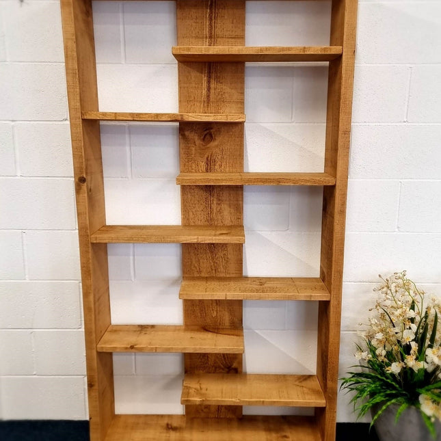 Rustic Bookcase Handmade Industrial Style Bookcase Bookshelf Storage Unit Cabinet 1010