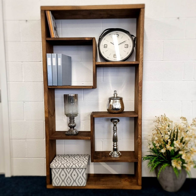 Rustic Bookcase Handmade Industrial Style Bookcase Bookshelf Storage Unit Cabinet 1012