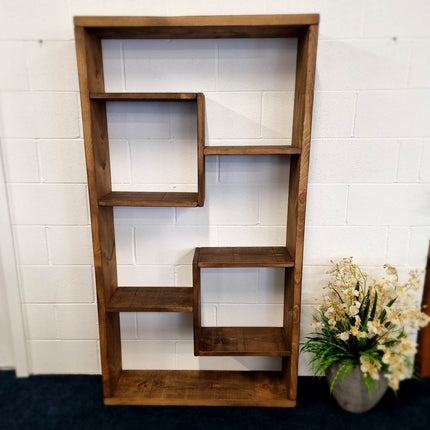 Rustic Bookcase Handmade Industrial Style Bookcase Bookshelf Storage Unit Cabinet 1012