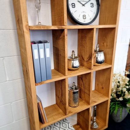 Rustic Bookcase Handmade Industrial Style Bookcase Bookshelf Storage Unit Cabinet 1013