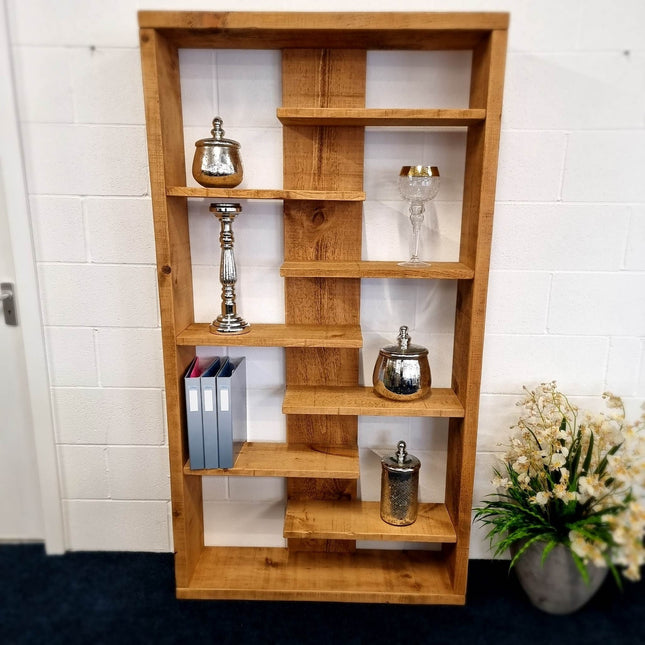 Rustic Bookcase Handmade Industrial Style Bookcase Bookshelf Storage Unit Cabinet 1010