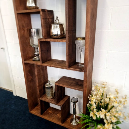 Rustic Bookcase Handmade Industrial Style Bookcase Bookshelf Storage Unit Cabinet 1015