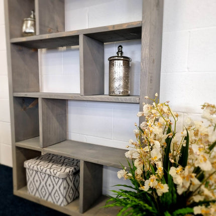 Rustic Bookcase Handmade Industrial Style Bookcase Bookshelf Storage Unit Cabinet 1016