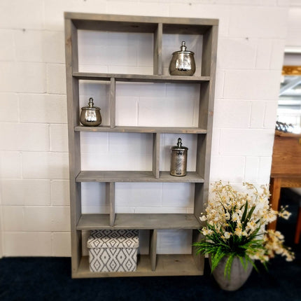 Rustic Bookcase Handmade Industrial Style Bookcase Bookshelf Storage Unit Cabinet 1016