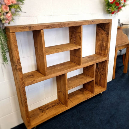 Rustic Bookcase Handmade Industrial Style Bookcase Bookshelf Storage Unit Cabinet 1510