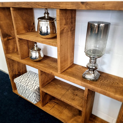 Rustic Bookcase Handmade Industrial Style Bookcase Bookshelf Storage Unit Cabinet 1510