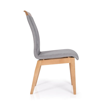 Dining Chair Bella with a Wooden Strip