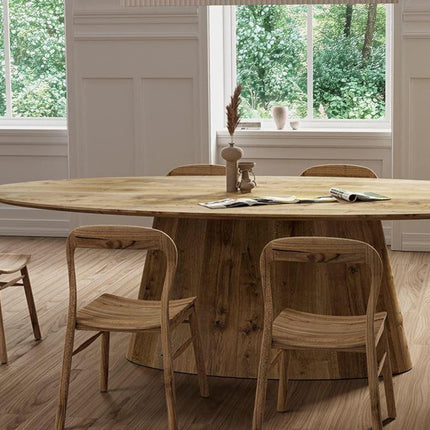 Apley Solid Oak Dining Table