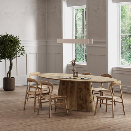Apley Solid Oak Dining Table