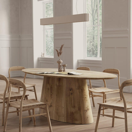 Apley Solid Oak Dining Table