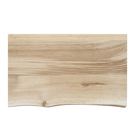 HARDWOOD Solid Oak Dining Table with Wooden Farmhouse Legs – Industrial Rustic Handmade Kitchen Table Clar 042