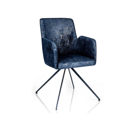 Dining chair Kirton with metal legs