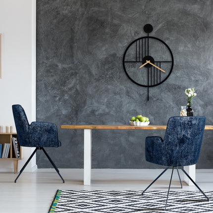 Dining chair Kirton with metal legs