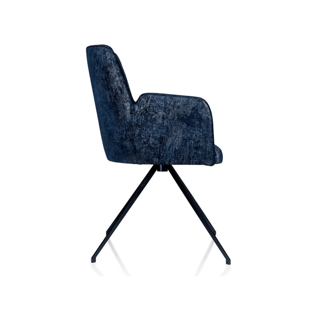 Dining chair Kirton with metal legs