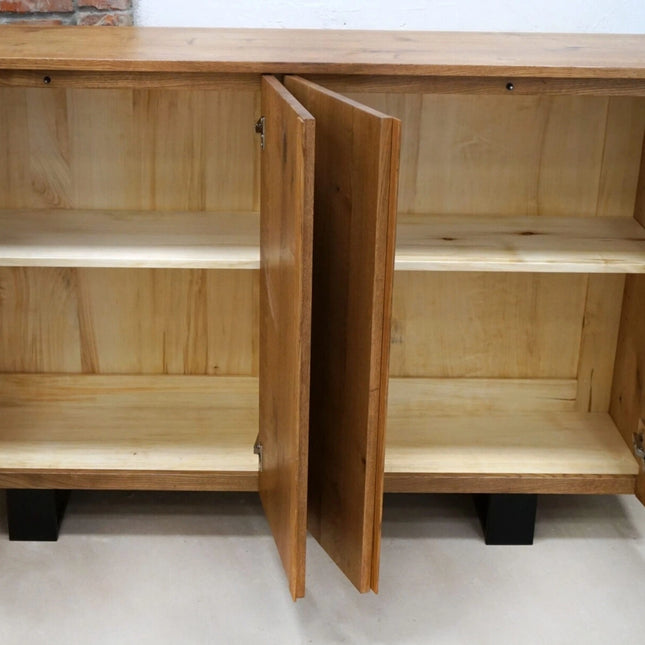 Oak loft industrial chest of drawers Carlton