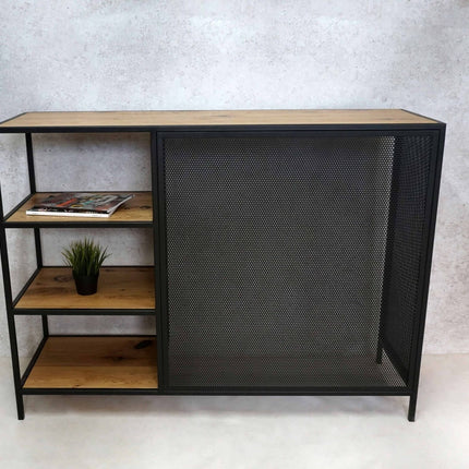 Solid oak bookcase Julie