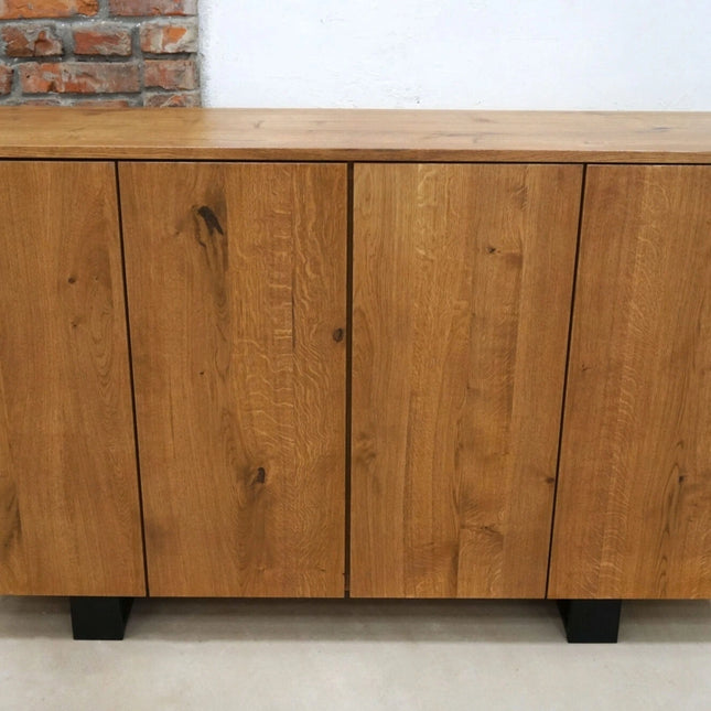 Oak loft industrial chest of drawers Carlton