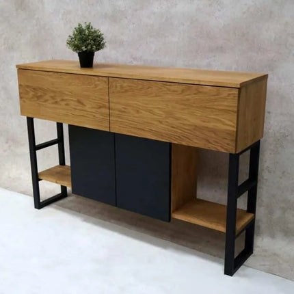 Oak loft console Hagnaby