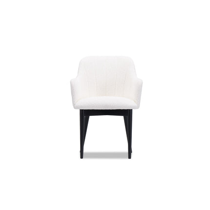 Dining chair Chloe with metal legs