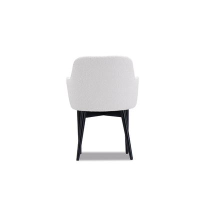 Dining chair Chloe with metal legs