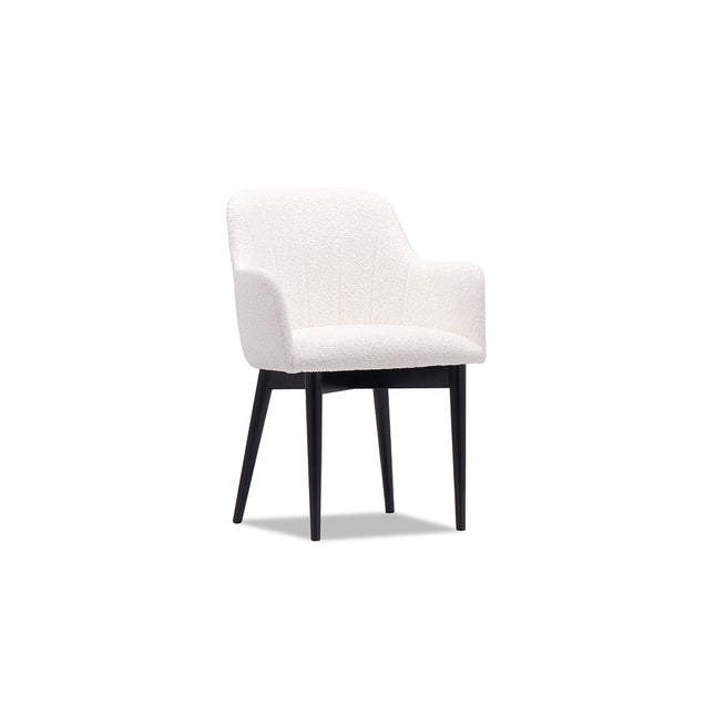 Dining chair Chloe with metal legs