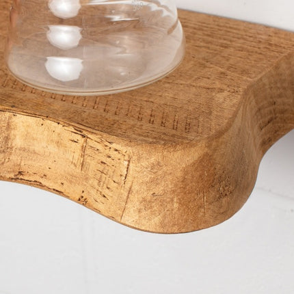 Rustic Floating Shelves Handmade Solid Wood