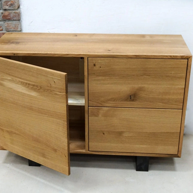 Classic oak loft chest of drawers View
