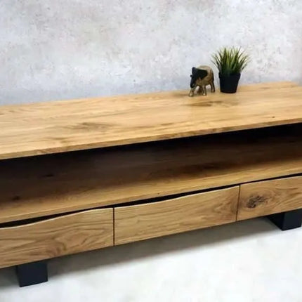 Oak loft TV cabinet Moulton