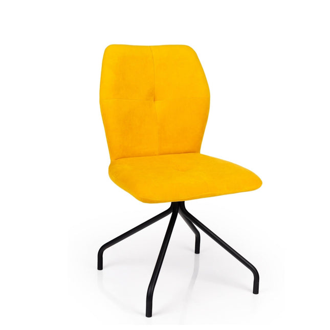 Dining chair Lun with metal legs