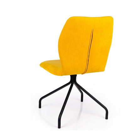 Dining chair Lun with metal legs