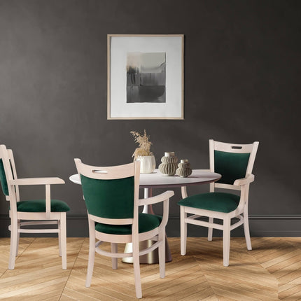 Dining chair Marco 2 with armrest