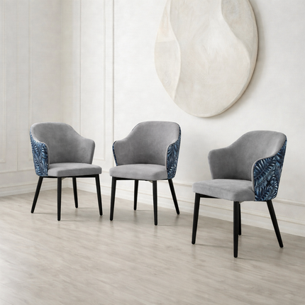 Melis swivel chair with metal legs
