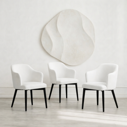 Melis swivel chair with metal legs