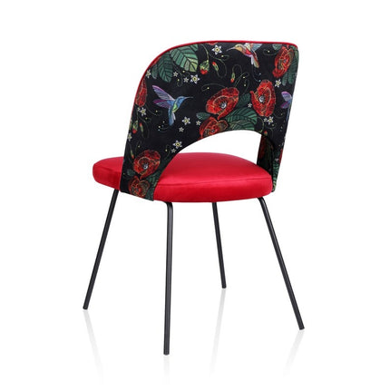 Dining chair Natally 4 with metal legs