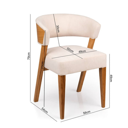 Oak Dining Chair Paradiso