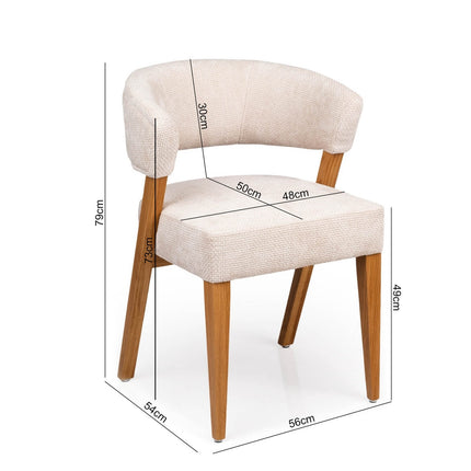 Oak Dining Chair Paradiso 2