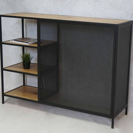 Solid oak bookcase Julie