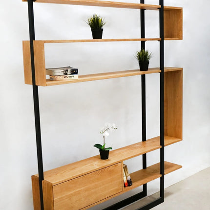 Oak bookcase EMI