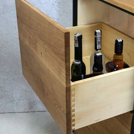 Solid Oak Bookcase Tom