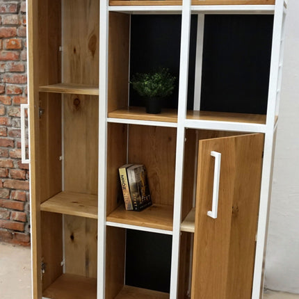 Oak loft bookcase Ancaster