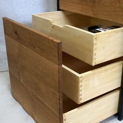 Solid Oak Bookcase Tom