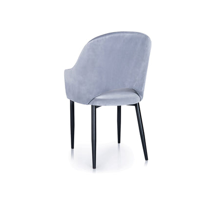 Dining chair Rose with metal legs