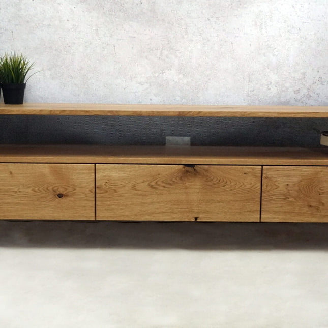 Oak TV cabinet Spanby