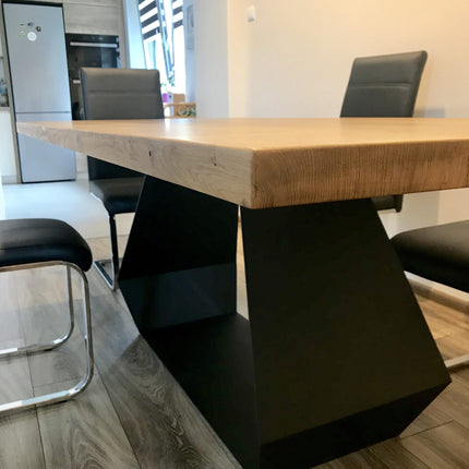 Solid Oak Dining Table WIKING