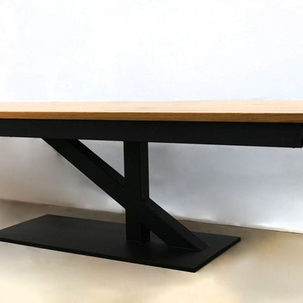 Solid Oak Extendable Dining Table OSKI