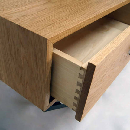 Oak loft/industrial TV cabinet Sunny