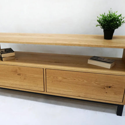 Oak TV cabinet Ann