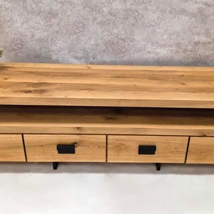 Oak loft TV cabinet BOSS