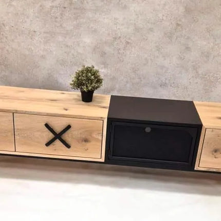 Modern loft-style TV cabinet LIMA